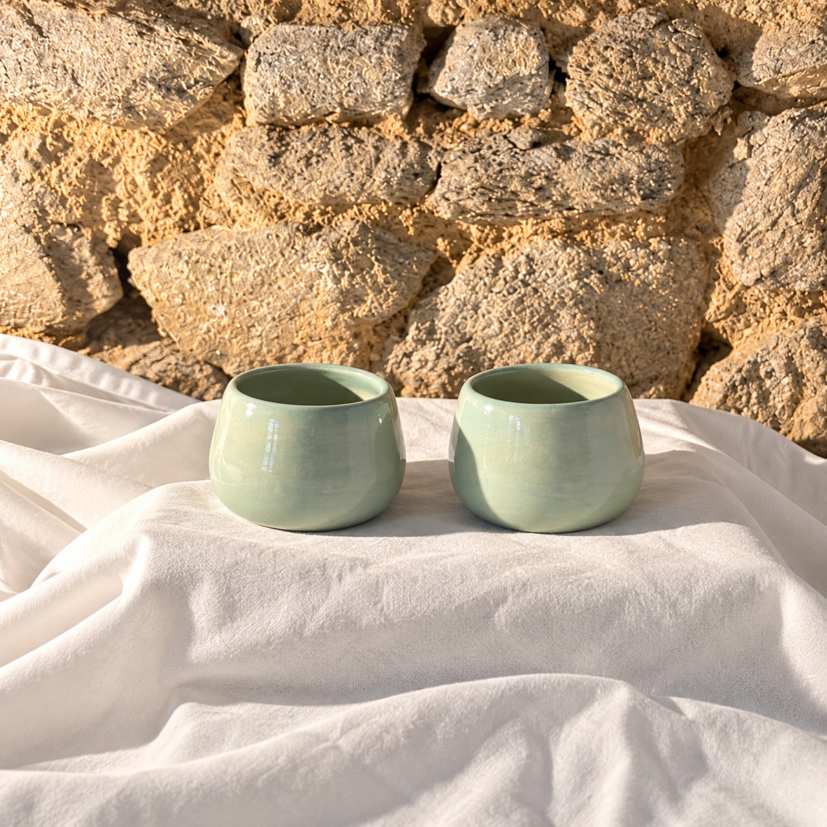 Tasse expresso AUBE Céladon
