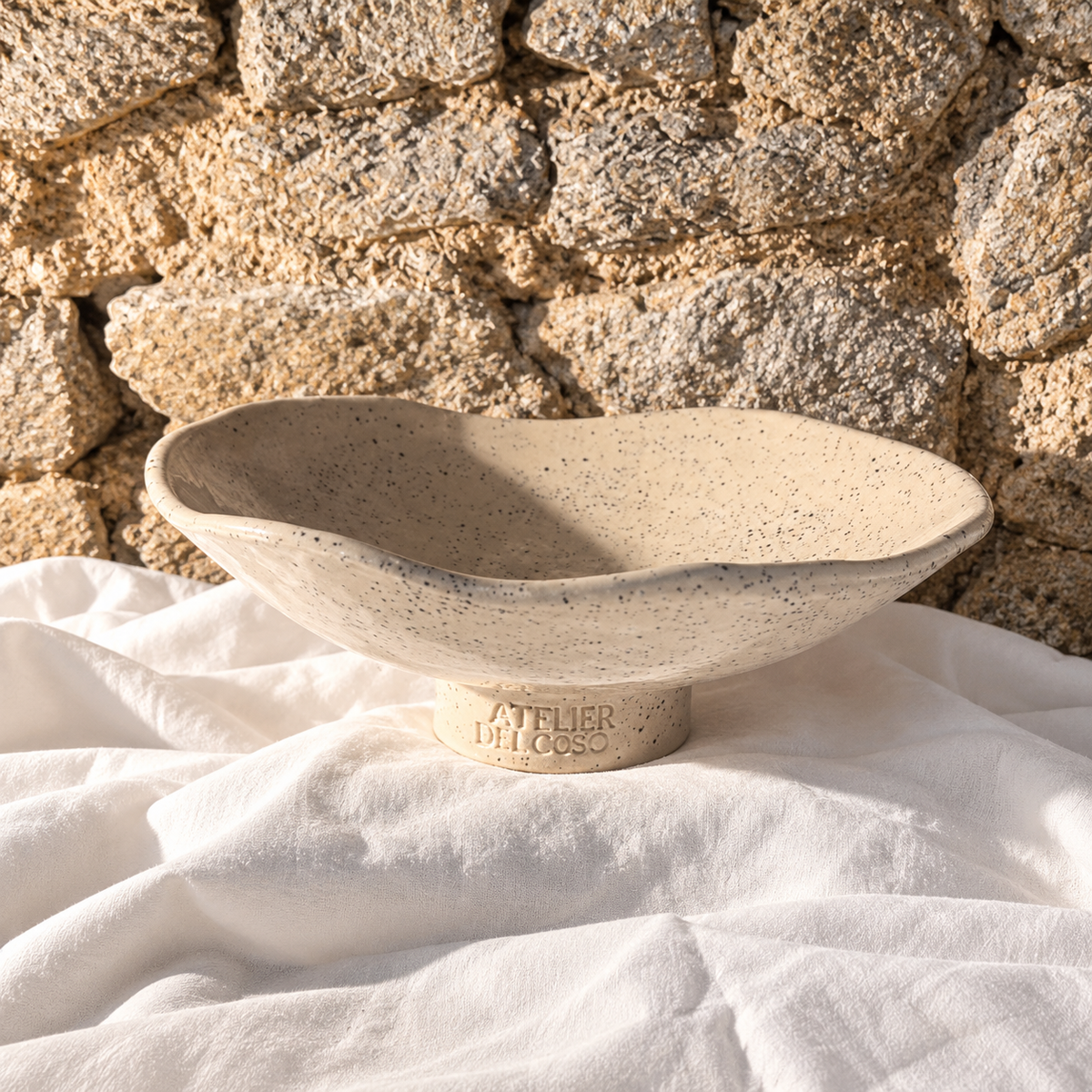 Centre de table ANCRAGE Vanille