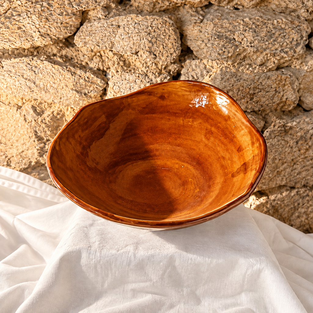 Centre de table ANCRAGE Cognac