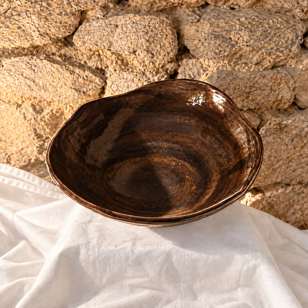 Centre de table ANCRAGE Bronze