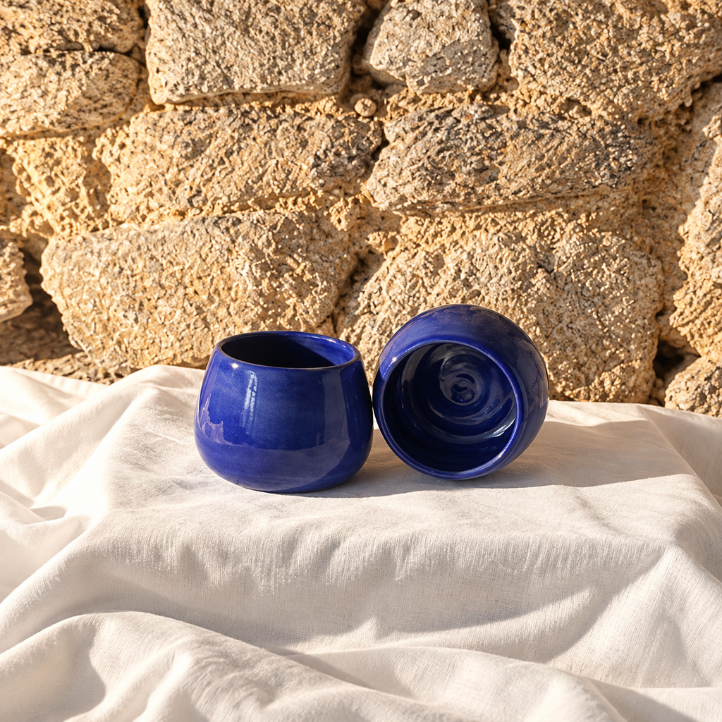 Tasse expresso AUBE Bleu Majorelle